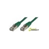 MicroConnect RJ-45/RJ-45 kat.6 S/FTP Žalias 0.5m (SSTP6005G)