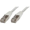 „MicroConnect S/FTP CAT6“ 0,25 m Baltas LSZH - SSTP60025W