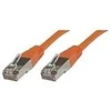 MicroConnect S / FTP CAT6 0.25m Oranžinis LSZH - SSTP60025O