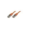 MicroConnect S / FTP CAT6 0.25m Oranžinis LSZH - SSTP60025O