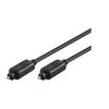 MicroConnect Toslink – Toslink kabelis 1m juodas (TT610BKAD)