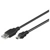 USB kabelis MicroConnect USB- A - 0,5 m Juoda (USBMB505)