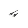 MicroConnect USB kabelis USB-A – USB-A 0,5 m juodas (USBAA05B)