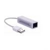 Karta jungiama į tinklą MicroConnect USB - RJ-45 Baltas (USBETHW)