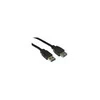 USB kabelis MicroConnect USB-A - USB-A 1 m Juodas (USB3.0AAF1B)