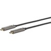 USB kabelis MicroConnect USB-C - USB-C 10 m Juodas (USB3.1CC10OP)