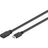 USB kabelis MicroConnect USB-C - USB-C 1,5 m Juodas (USB3.1CC1.5EX)