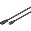 USB kabelis MicroConnect USB-C - USB-C 1,5 m Juodas (USB3.1CC1.5EX)
