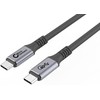 USB kabelis MicroConnect USB-C - USB-C 1.2 m Juodas (USB4CC1)