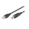 USB laidas MicroConnect USB-A - USB-B 3 m juoda (USBAB3B)