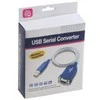 USB laidas MicroConnect USB-A - DB-9 1,8 m sidabro (USBADB)