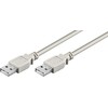 MicroConnect USB laidas USB-A – miniUSB 1,8 m juodas (USBAMB52)