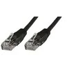 MicroConnect RJ-45 kt.6 0,3 m Juoda (UTP6003S)