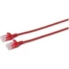 MicroConnect U/UTP CAT6 5M Raudona Slim,