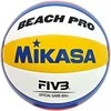 MIKASA BV550C-WYBR Paplūdimio tinklinio kamuolys Beach Pro, Dydis: 5