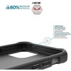 Dėklas Mobilis SPECTRUM CASE SOLID Juodas MAT