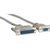 MicroConnect „Microconnect“ modemo kabelis DB9-DB25 (3M) tinklo kabelis, juodas