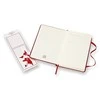 Moleskine Srl Moleskine P pastabos Classic linija raudona