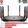 Belaidis maršrutizatorius MSI RadiX AXE6600 WiFi 6E