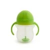 MUNCHKIN 207 ml gertuvė su šiaudeliu TIP&SIP STRAW, violetine, 6+ mėn.