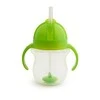 MUNCHKIN 207 ml gertuvė su šiaudeliu TIP&SIP STRAW, violetine, 6+ mėn.