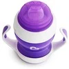 MUNCHKIN mokomoji gertuvė su rankenomis ir minkštu snapeliu, Gentle Transition, violetinės spalvos, 4mėn+, 118 ml, 012550WWW