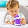 MUNCHKIN mokomoji gertuvė su rankenomis ir minkštu snapeliu, Gentle Transition, violetinės spalvos, 4mėn+, 118 ml, 012550WWW