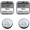 NULL Baterija - Murata 364 (SR621SW) Sidabro Oksidas 1.55V 10 Vnt.
