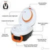 Mokomasis nešiojamas naktipuodis My Carry Potty, pingvinas, juodos ir baltos spalvos