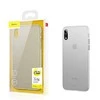 Baseus Baseus Wing Case itin plonas dėklas, skirtas iPhone XR balta (WIAPIPH61-E02)