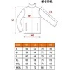 Bluza, 2 viename MEDVILNĖS aptemptas darbinis džemperis, 100 % medvilnė, XXXL dydis