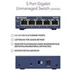 Šakotuvas Netatmo Netgear Switch GS105GE Nevaldomas, Stalinis kompiuteris, 1 Gbps (RJ-45) jungtys kiekis 5, Maitinimo tipas Išorinis