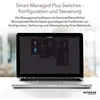 Šakotuvas NETGEAR 5PT GE Plus jungiklis W/POE+