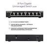 Netgear Switch GS308-300PES Nevaldomas, stalinis, 1 Gbps (RJ-45) jungtys kiekis 8
