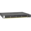 Šakotuvas Netgear M4300-52G-PoE+ 1000W PSU Valdomas L2/L3/L4 Gigabit Ethernet (10/100/1000) Juoda 1U Maitinimas per Eternetą (PoE)