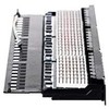 NETRACK 104-11 patch panel 19inch 24-jungtys kat. 6 UTP 0 5U su lentyna