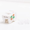 NETRACK 105-02 Keystone Jack RJ45 UTP cat. 5e su spaustuku baltas
