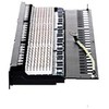 NETRACK 104-11 patch panel 19inch 24-jungtys kat. 6 UTP 0 5U su lentyna