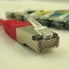 NETRACK BZPAT2FR pataisomasis kabelis RJ45 be kliūčių Cat 5e FTP 2m raudonas