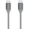 USB kabelis Nevox USB-C - USB-C 1 m Pilkas (NX-1653)