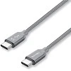 USB kabelis Nevox USB-C - USB-C 1 m Pilkas (NX-1653)