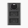 Dviejų kanalų įkroviklis Newell DL-USB-C skirtas LP-E6