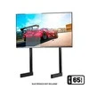 Laikiklis „Next Level Racing“ grindų stovas | ELITE laisvai stovintis vieno monitoriaus stovas | Vertikalus reguliavimas | 65 " | Juodas