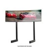 Laikiklis „Next Level Racing“ grindų stovas | ELITE laisvai stovintis vieno monitoriaus stovas | Vertikalus reguliavimas | 65 " | Juodas