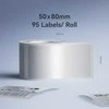 Etiketės B serija Niimbot 50x80 mm 95 vnt. permatomos