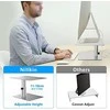 Laikiklis Nillkin HighDesk Adjustable monitoriaus stovas sidabrinės spalvos