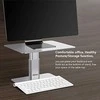 Laikiklis Nillkin HighDesk Adjustable monitoriaus stovas sidabrinės spalvos