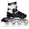 Riedučiai/pačiūžos Nils Extreme NH10905 juodi - PU76 mm/82A (M 35-38)