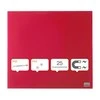 Nobo stiklo lenta Diamond 45x45, raudona (1903955)
