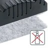 Magnetinės lentos valiklis NOBO Magnetic, juoda sp.